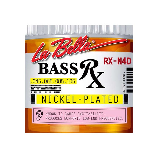 Guitar Accessory Bass String Labella 4 Strings LB-RX-N4D 0.45