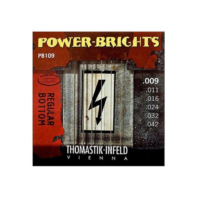 Guitar Accessory Elektro Power-Brights Wire Thomastik Infeld TH-PB109
