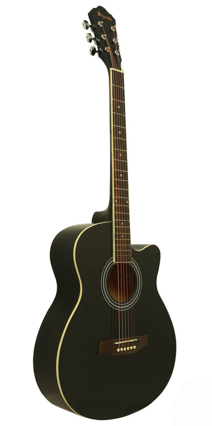 Guitar Acoustic Cutaway Segovia SGA40BK