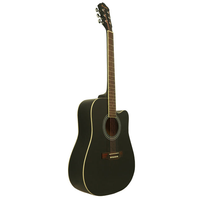 Guitar Acoustic Cutaway Segovia SGA41BK
