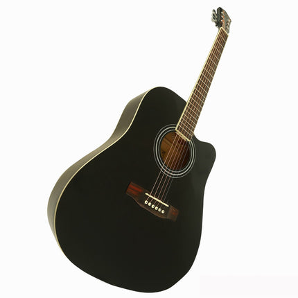 Guitar Acoustic Cutaway Segovia SGA41BK