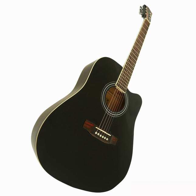 Guitar Acoustic Cutaway Segovia SGA41BK