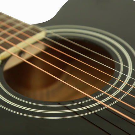 Guitar Acoustic Cutaway Segovia SGA41BK