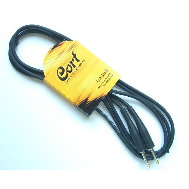 GİTAR KABLO GÜRÜLTÜSÜZ (NOISLESS) CABLE 3M SİYAH