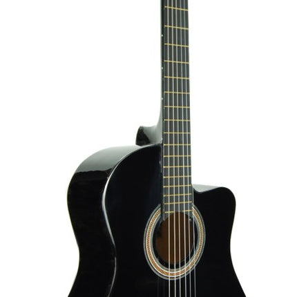 Guitar Classic Segovia Cutaway Black SGC1501BK