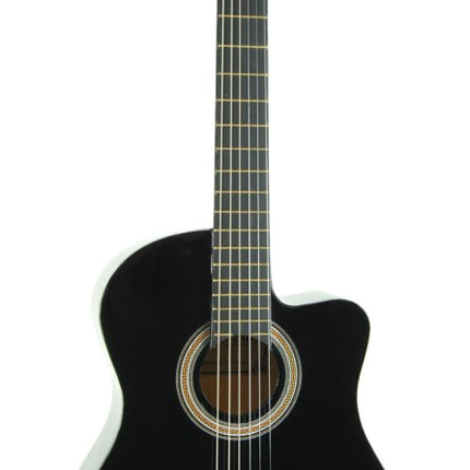 Guitar Classic Segovia Cutaway Black SGC1501BK