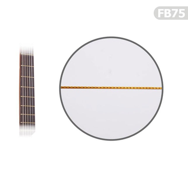 Guitar Fret Brass 1 Piece 0.75 mm FB75