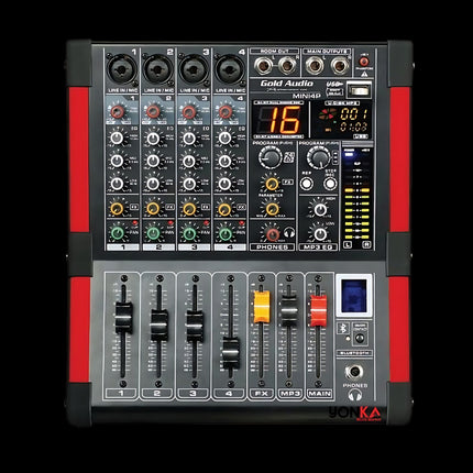 Gold Audio A-Mini4P Power Mixer