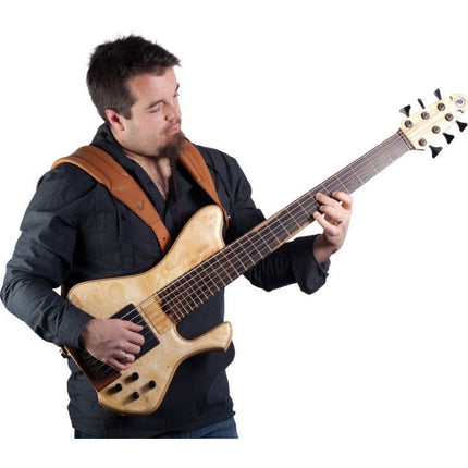 Gruv Gear Damian Erskine Signature Duostrap - Double Guitar Strap - Tan 