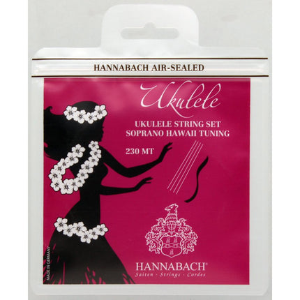 Hannabach 230MT Soprano Ukulele String Set (Hawaii Tuning) 