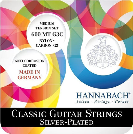 Hannabach 600MTG3C Classical Guitar String (G3 Carbon) 