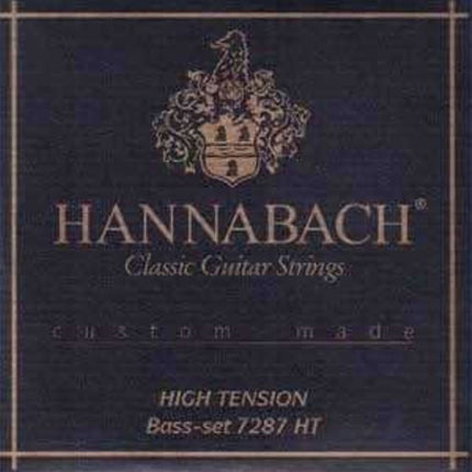 Hannabach 7287HT Klasik Gitar 3&#039;lü Bas Tel Seti