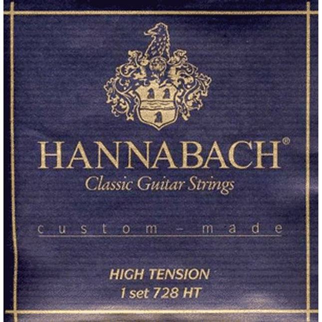 Hannabach 7288HT Custom Made High Tension Classical Guitar Strings (3-Piece Treble Set 