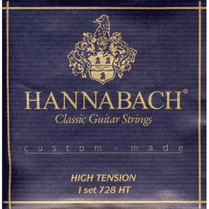 Hannabach 7288HT Custom Made High Tension Classical Guitar Strings (3-Piece Treble Set 