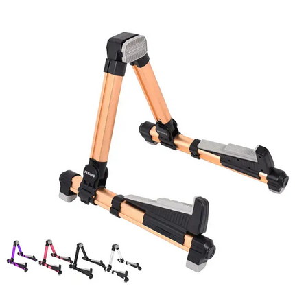 HBK Gitar/Ukulele Taşınabilir Renkli Sehpa M-40