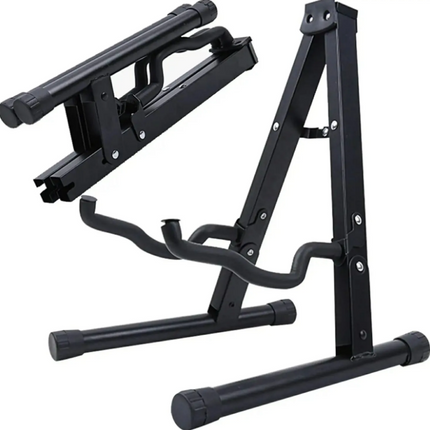 HBK Gitar/Ukulele Taşınabilir Siyah Sehpa J-40E