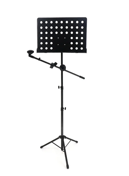 HBK Mikrofon Standlı Delikli Nota Sehpası P-06HV