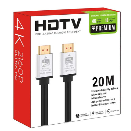 Hdmi Cable 20 Meters 4K HDTV 2160P 18Gbps Premium