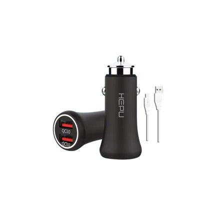 Hepu Hp779 Qualcomm 3 0A Type-C Fast Car Charger