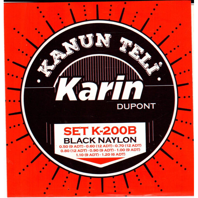K-200 Qanun Wire Black Fishing Line