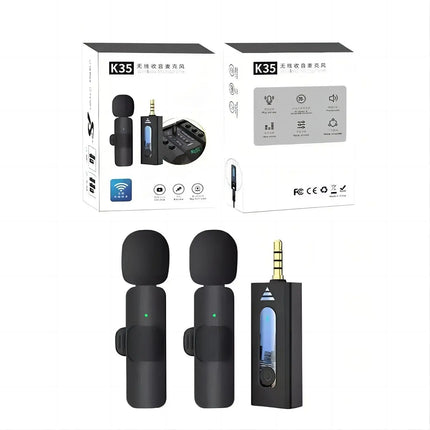 K35 Wireless Lavalier Microphone Jack