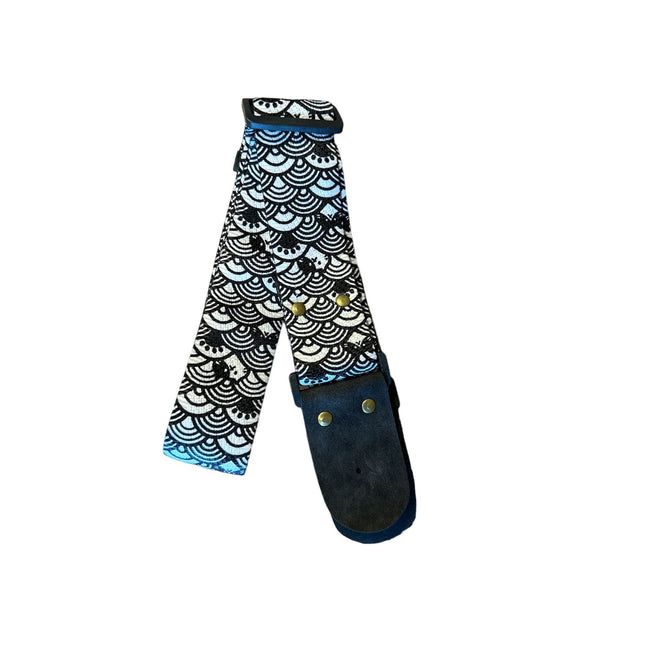 Cat Pattern Design Guitar Strap