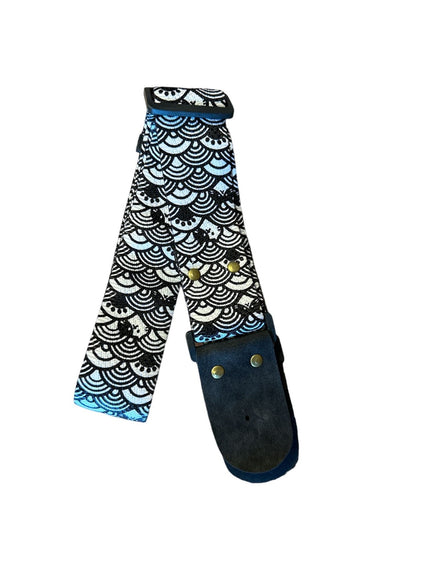Cat Pattern Design Guitar Strap
