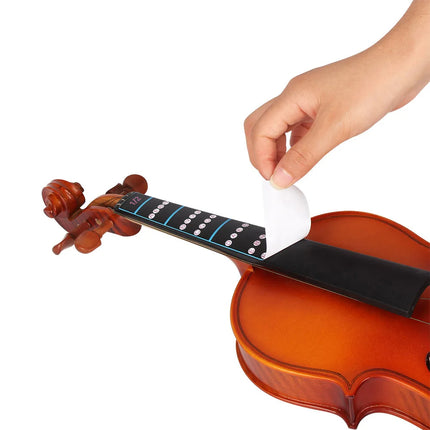 Violin Note Label Sticker