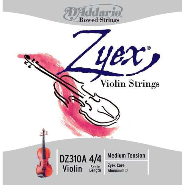 DADDARIO DZ310A KEMAN TEL SETİ, ZYEX, 4/4 , MEDIUM
