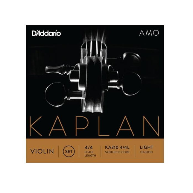 DADDARIO KA310L KEMAN TEL SETİ, KAPLAN AMO, 4/4, LIGHT