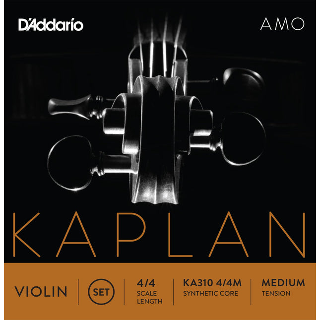 DADDARIO KA310 4/4M KEMAN TEL SETİ, KAPLAN AMO, MEDIUM