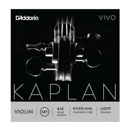 KEMAN TEL SETİ, KAPLAN VIVO, 4/4 SCALE, LIGHT TENS