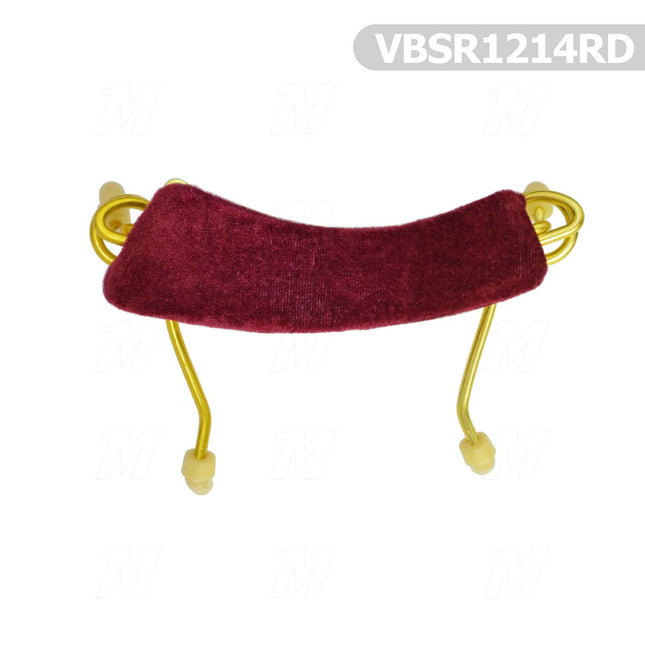 VIOLIN PILLOW RED METAL 1/2 and 1/4 VBSR1214RD