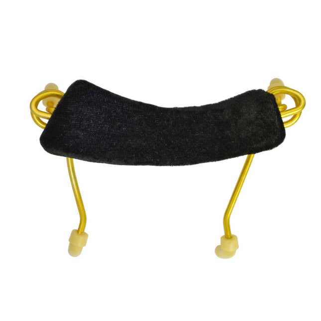 VIOLIN PILLOW BLACK METAL 1/2 and 1/4 VBSR1214BK