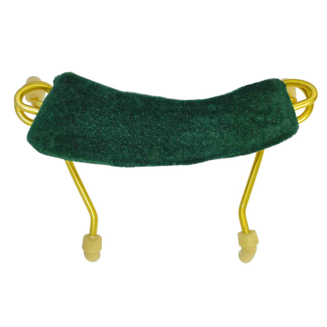 VIOLIN PILLOW GREEN METAL 1/2 and 1/4 VBSR1214GR