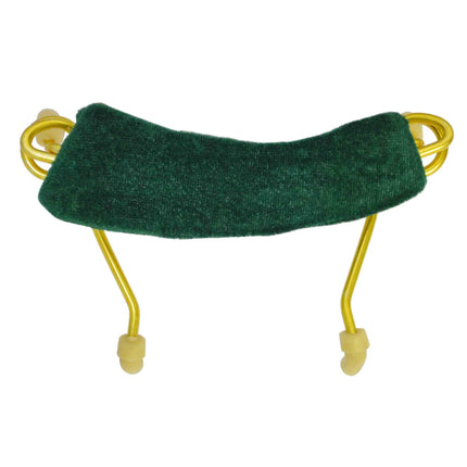 VIOLIN PILLOW GREEN METAL 1/2 and 1/4 VBSR1214GR
