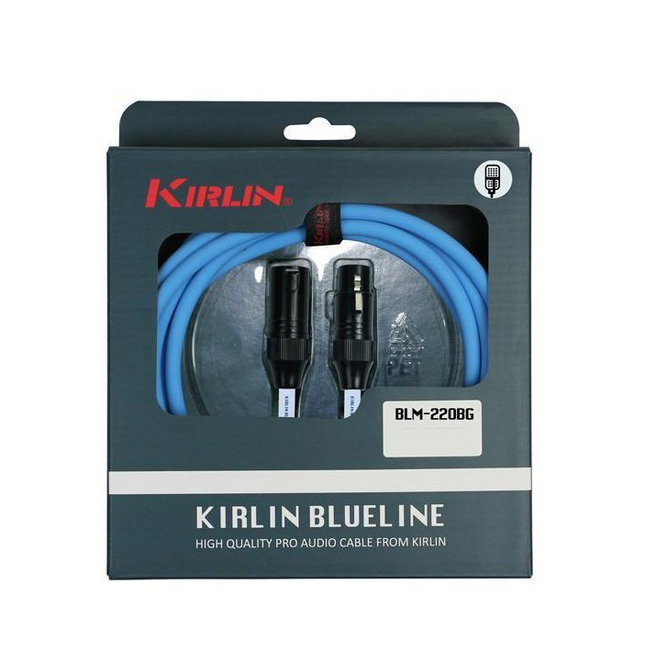 Kirlin BLM-220BGBE XLR M - XLR F 6 Metre Kablo