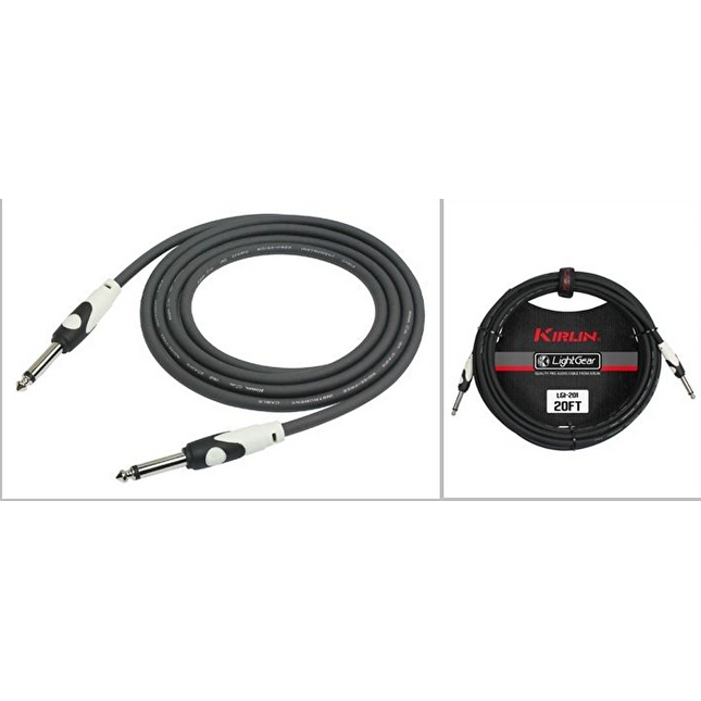 KIRLIN LGI-201-3M-BK 3 Metre Enstrüman Kablosu