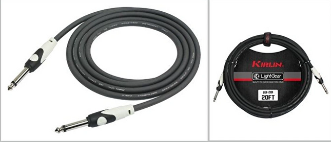 KIRLIN LGI-201-3M-BK 3 Metre Enstrüman Kablosu