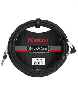 KIRLIN LGI-202-6M-BK 6 Metre Enstrüman Kablosu