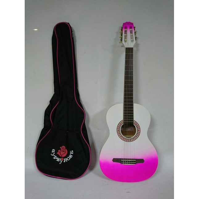VALENCIA GRC1KPUB KLASİK GİTAR MOR, GYPSY ROSE SET