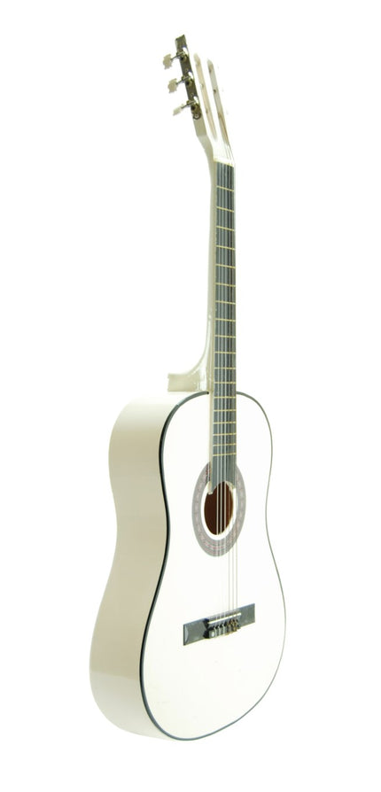 Classical Guitar Sesenta White SSC50WH Case Gift