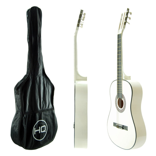 Classical Guitar Sesenta White SSC50WH Case Gift