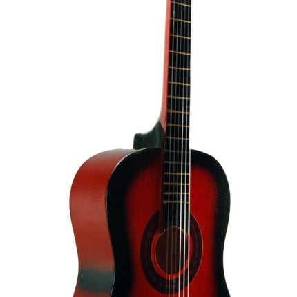 Classical Guitar Sesenta Red SSC50RB Case Gift