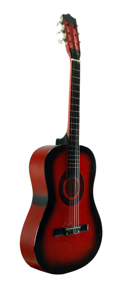 Classical Guitar Sesenta Red SSC50RB Case Gift