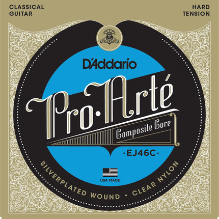 DADDARIO EJ46C PRO-ARTE KLASİK GİTAR TEL SETİ, COMPOSITE CORE, HARD TENSION