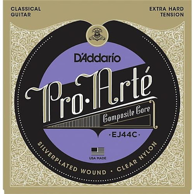 DADDARIO EJ44C PRO-ARTE KLASİK GİTAR TEL SETİ, COMPOSITE CORE, EXTRA HARD TENSION
