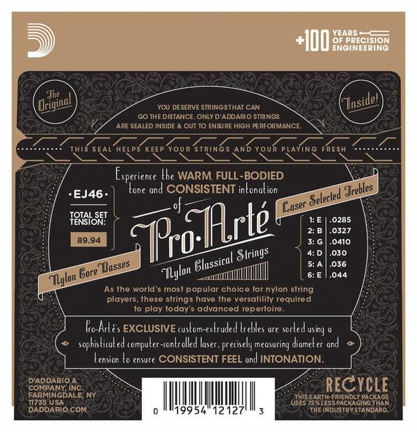 D'addario EJ46 Hard Classical Guitar String