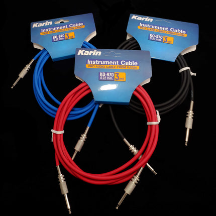 KO970 - 3 Meter Instrument Cable (Red)