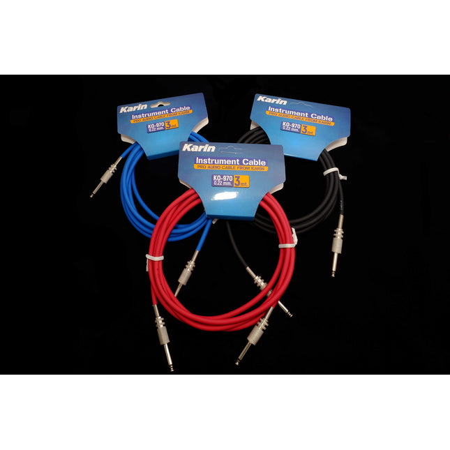 KO970 - 3 Meter Instrument Cable (Red)